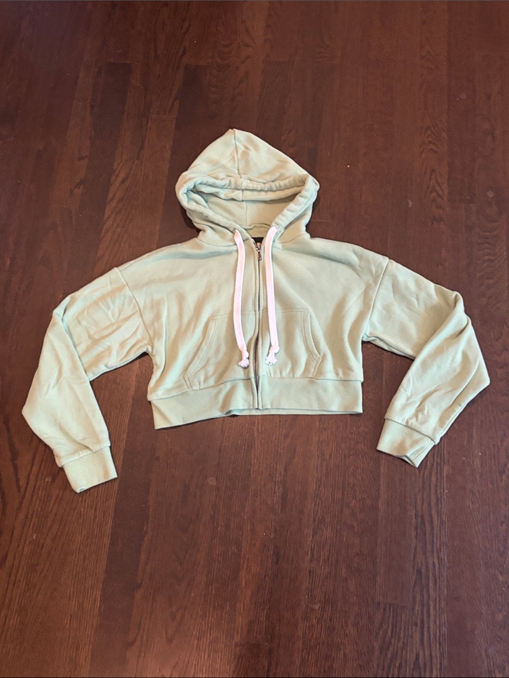 Cropped Mint Green XL KatieJ zip up